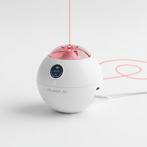 Automatic Cat Laser Toy — Hands-Free Interactive Play