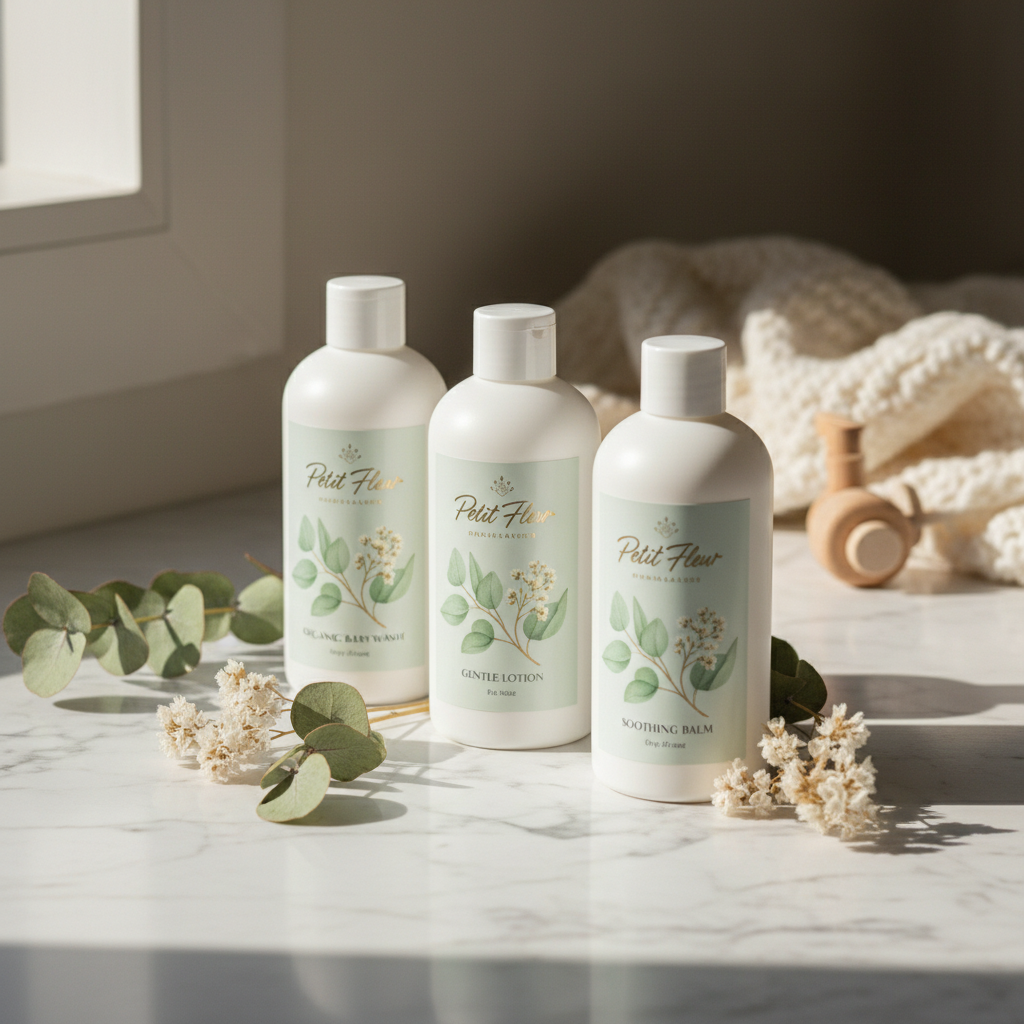 Organic Baby Skincare Set