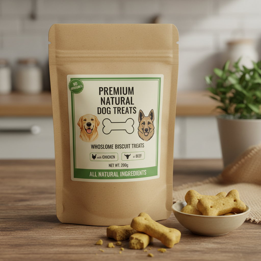 Premium Natural Dog Treats (200g)