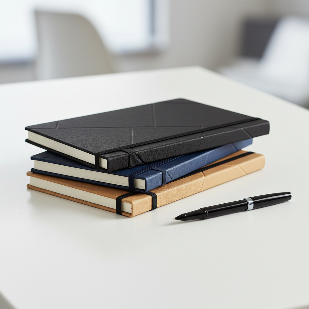 Premium Hardcover Notepad Set (3 Pack)