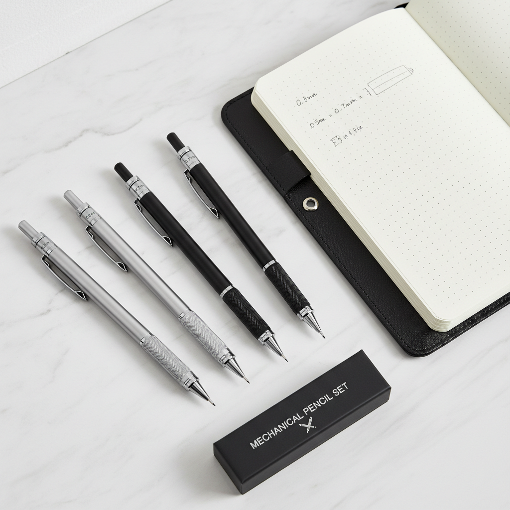 Premium Mechanical Pencil Set (5 Pack)