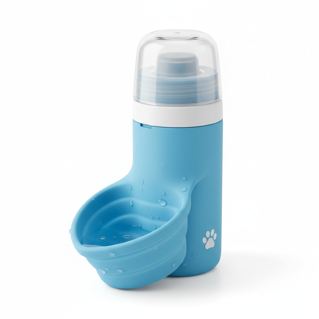 Foldable Dog Water Bottle