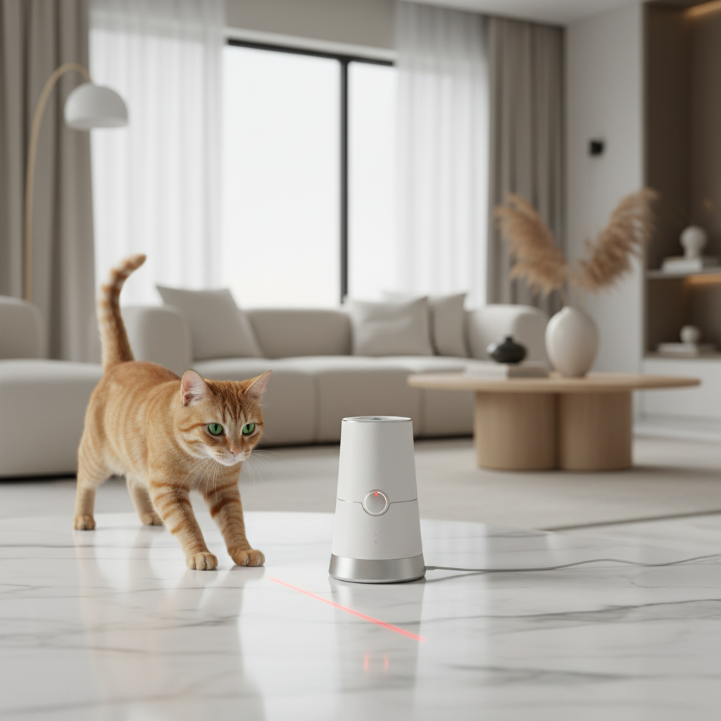 Automatic Cat Laser Toy — Hands-Free Interactive Play
