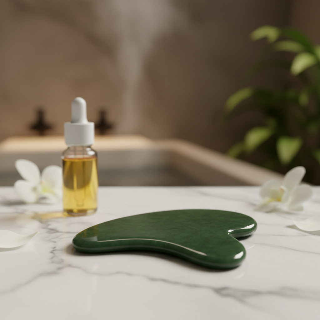Jade Gua Sha Facial Tool
